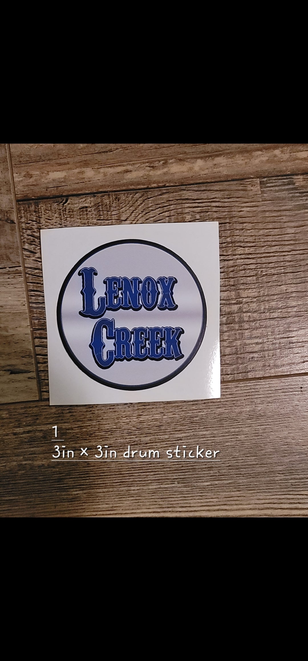 Lenox Creek 3 sticker combo