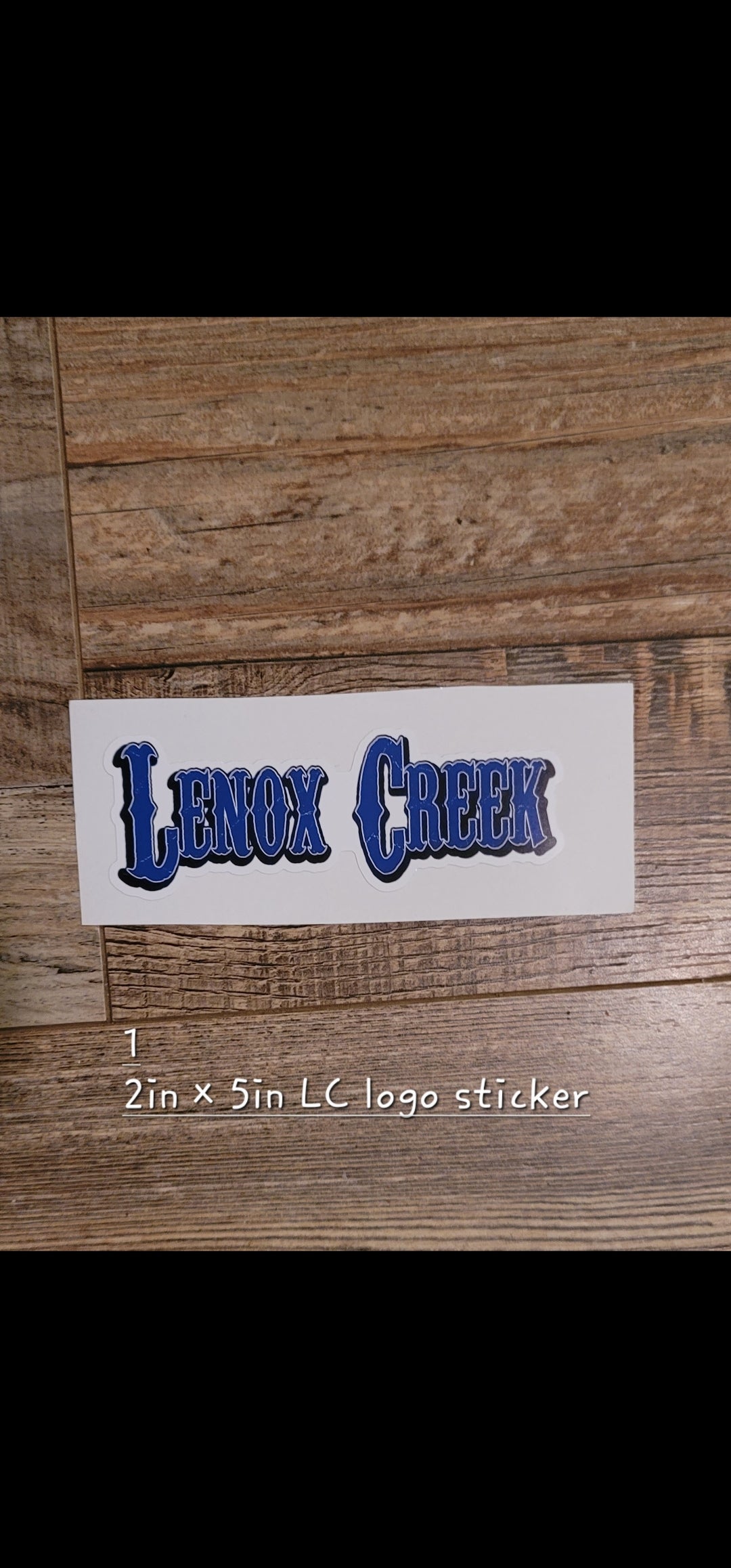 Lenox Creek 3 sticker combo